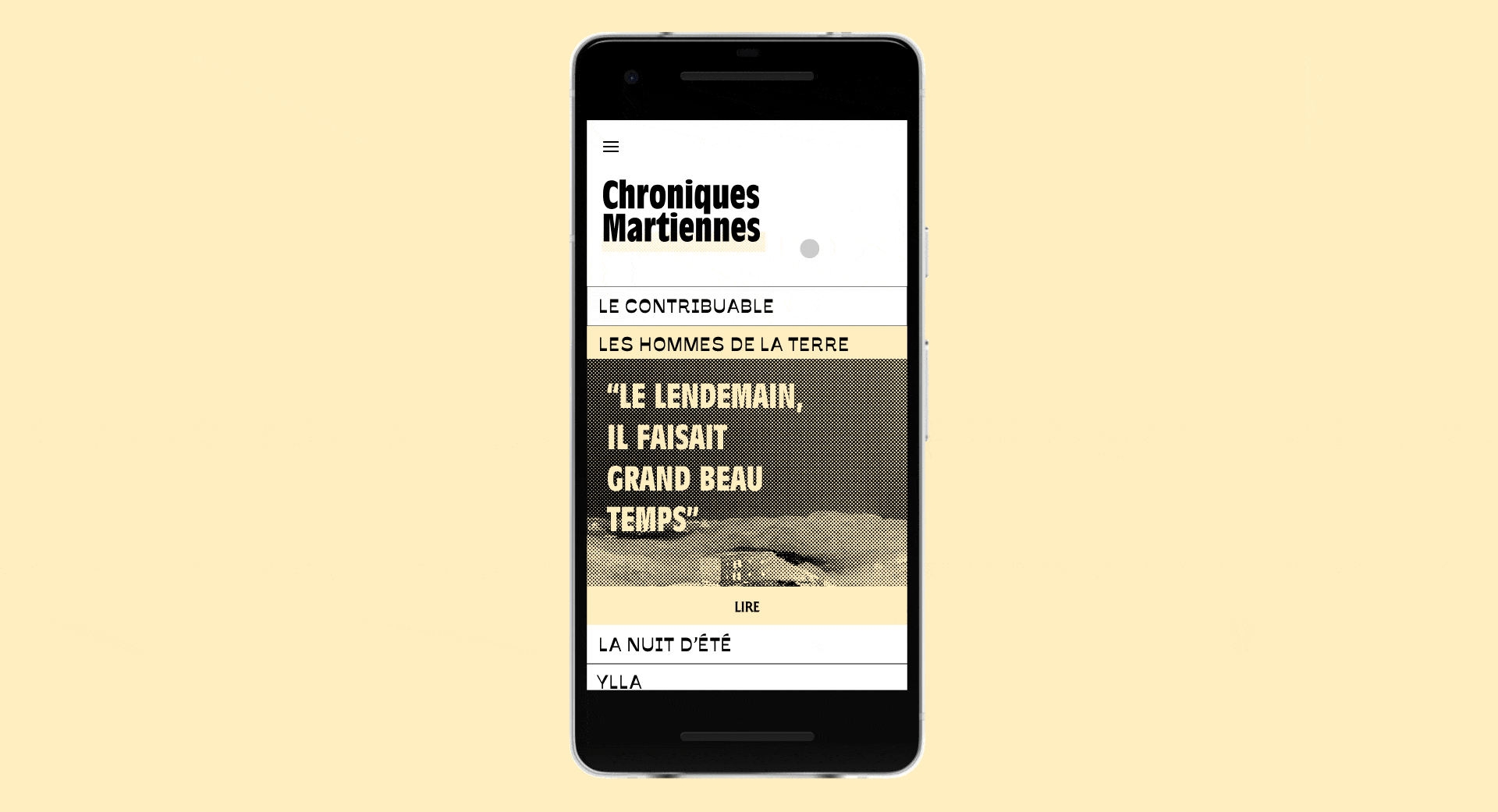 Chroniques Martiennes © Maëva Calmettes